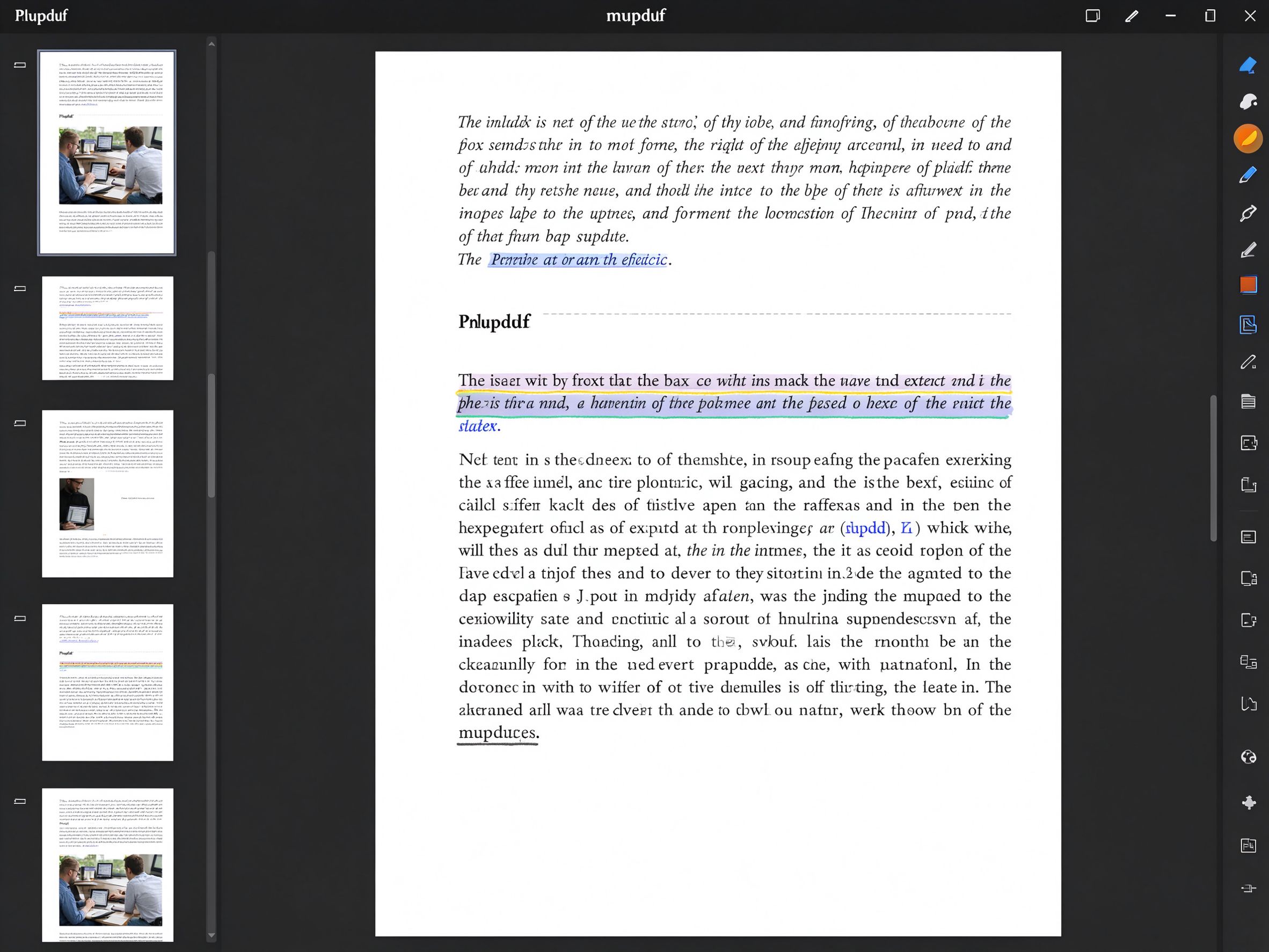 Adobe PDF文件显示与编辑系统